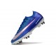 Botas Nike Mercurial Vapor XVI Elite SG-Pro Azul Carrera Blanco