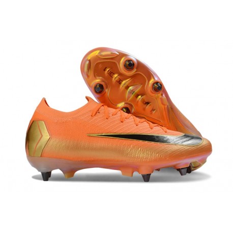 Botas Nike Mercurial Vapor XVI Elite SG-Pro Naranja Dorado