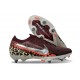 Nike Mercurial Vapor XVI Elite SG-Pro United - Borgoña Plata Metálica Rojo Fósil