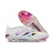 Zapatillas adidas Predator 26 Elite FT FG Blanco Rosa