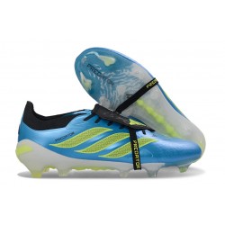 Zapatillas adidas Predator 26 Elite FT FG Rayo Azul Team Amarillo Solar