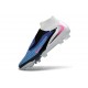 Botas Nike Phantom 6 Elite FG Azul Carrera Explosión Rosa Blanco