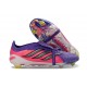 Zapatillas adidas Predator 26 Elite FT FG Violeta Rosa