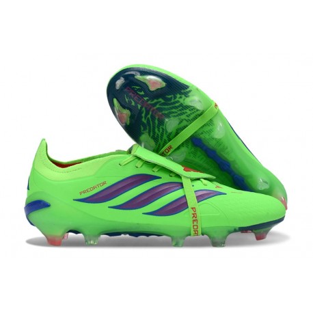 Zapatillas adidas Predator 26 Elite FT FG Verde Violeta