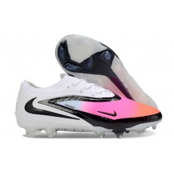Zapatillas de Fútbol Nike Phantom 6 Elite L FG Blanco Rosa Negro