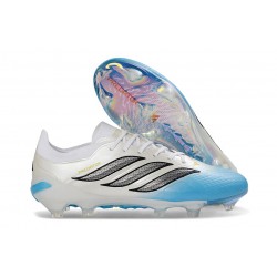 Zapatos de Fútbol adidas Predator Elite L FG Blanco Azul Negro