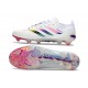 Zapatos de Fútbol adidas Predator Elite L FG Blanco Rosa