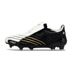 Tacos de Futbol adidas F50 Spider Elite FG Negro Blanco