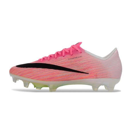 Zapatos de Fútbol Nike Mercurial Vapor 17 Elite FG Rosa Negro