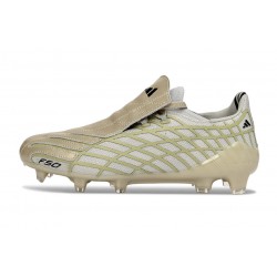 Tacos de Futbol adidas F50 Spider Elite FG Dorada Gris