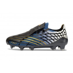 Tacos de Futbol adidas F50 Spider Elite FG Negro Dorada Azul
