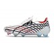 Tacos de Futbol adidas F50 Spider Elite FG Blanco Negro Rojo
