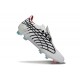Tacos de Futbol adidas F50 Spider Elite FG Blanco Negro Rojo
