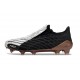 Tacos de Futbol adidas F50 Spider Elite FG Blanco Negro Dorado