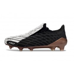 Tacos de Futbol adidas F50 Spider Elite FG Blanco Negro Dorado