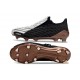 Tacos de Futbol adidas F50 Spider Elite FG Blanco Negro Dorado