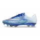 Zapatos de Fútbol Nike Mercurial Vapor 17 Elite FG Azul Blanco Plateada