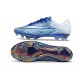 Zapatos de Fútbol Nike Mercurial Vapor 17 Elite FG Azul Blanco Plateada