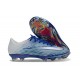 Zapatos de Fútbol Nike Mercurial Vapor 17 Elite FG Azul Blanco Plateada