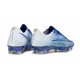 Zapatos de Fútbol Nike Mercurial Vapor 17 Elite FG Azul Blanco Plateada