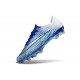 Zapatos de Fútbol Nike Mercurial Vapor 17 Elite FG Azul Blanco Plateada