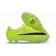 Zapatos de Fútbol Nike Mercurial Vapor 17 Elite FG Volt Negro