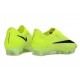 Zapatos de Fútbol Nike Mercurial Vapor 17 Elite FG Volt Negro