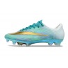 Zapatos de Fútbol Nike Mercurial Vapor 17 Elite FG Verde Dorado