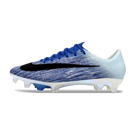Zapatos de Fútbol Nike Mercurial Vapor 17 Elite FG Azul Negro