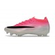 Zapatos de Fútbol Nike Mercurial Vapor 17 Elite FG Rosa Negro