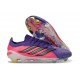 Zapatos de Fútbol adidas Predator Elite L FG Violeta Rosa Negro
