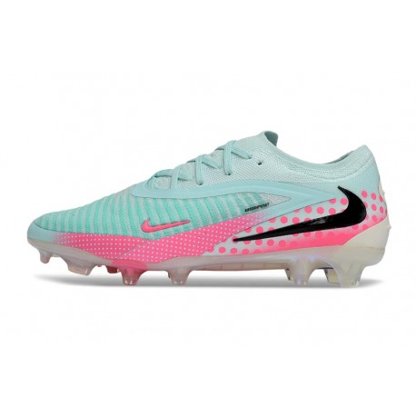 Zapatillas Nike Phantom 6 Elite L FG Pistachio Frost Hyper Pink Negro