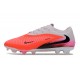 Zapatillas de Fútbol Nike Phantom 6 Elite L FG Carmesí Brillante Rosa Gris Negro