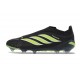 Bota de Futbol adidas Predator Elite Laceless FG Negro Verde