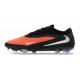 Zapatillas de Fútbol Nike Phantom 6 Elite L FG Rojo Negro Plateado