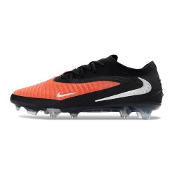 Zapatillas de Fútbol Nike Phantom 6 Elite L FG Rojo Negro Plateado