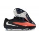 Zapatillas de Fútbol Nike Phantom 6 Elite L FG Rojo Negro Plateado