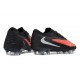 Zapatillas de Fútbol Nike Phantom 6 Elite L FG Rojo Negro Plateado