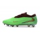 Zapatillas de Fútbol Nike Phantom 6 Elite L FG Verde Dorado