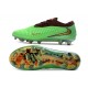 Zapatillas de Fútbol Nike Phantom 6 Elite L FG Verde Dorado