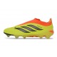 Bota de Futbol adidas Predator Elite Laceless FG Amarillo Negro