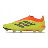 Bota de Futbol adidas Predator Elite Laceless FG Amarillo Negro