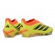 Bota de Futbol adidas Predator Elite Laceless FG Amarillo Negro