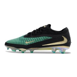 Zapatillas de Fútbol Nike Phantom 6 Elite L FG Verde Negro Dorado