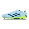 Bota de Futbol adidas Predator Elite Laceless FG Azul