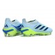 Bota de Futbol adidas Predator Elite Laceless FG Azul