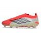 Bota adidas Predator Elite Laceless FG Rojo Lúcido Negro Ftwr Blanco