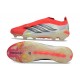 Bota adidas Predator Elite Laceless FG Rojo Lúcido Negro Ftwr Blanco