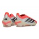 Bota adidas Predator Elite Laceless FG Rojo Lúcido Negro Ftwr Blanco