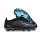 Bota de Futbol adidas Predator Elite Laceless FG Negro Azul
